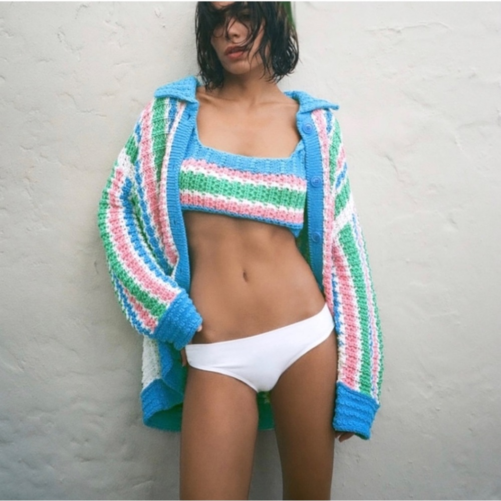 Zara colorful sweater